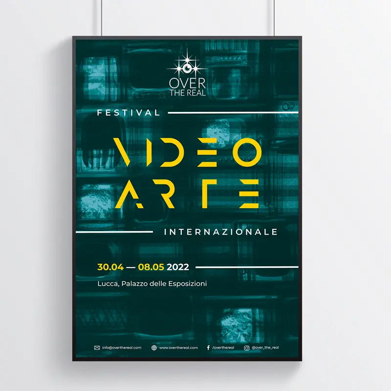 Manifesto Festival della Videoarte di Lucca